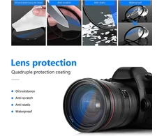 49 mm UV filtras, ultravioletinių spindulių objektyvo filtras, fotoaparato objektyvo apsauga, objektyvo apsauginis filtras