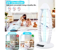 Antibakterinė ultravioletinė lempa 60W, UV germicidinė lempa, UVC sterilizavimo lempa, UV-C lempa, dezinfekcinė UV lempa