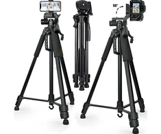Fotoaparato trikojis 58–168 cm, reguliuojamas trikojis, fotoaparato stovas, stovas fotoaparatui
