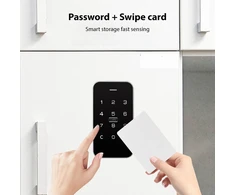 Išmanioji elektroninė spynų sistema spintoms su RFID kortelių jutikliu, elektroninė spyna spintelėms, elektroninis užraktas spintelėms, RFID kortelių spyna spintelėms
