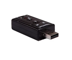 Išorinė USB garso plokštė, virtuali 7.1 garso plokštė, USB į 3,5 mm garso lizdą, USB garso adapteris, USB garso korta, USB į ausinių ir mikrofono jungtį
