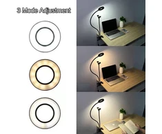 LED stalinė lempa su telefono laikikliu, stalo lempa su telefono stovu, LED lempa su telefono laikikliu, LED stalo lempa su telefono stovu