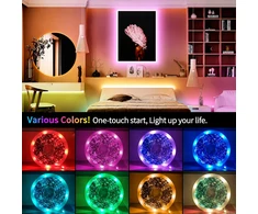LED šviesos juosta 3 m, RGB USB LED juosta, LED virvutė, LED lemputių juosta, LED juostelė
