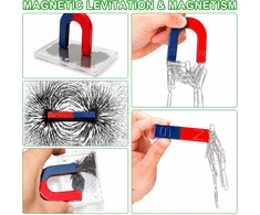 Magnetinis mokslo rinkinys, magnetinių bandymų rinkinys, magnetinis eksperimentų rinkinys, vaikų magnetinis mokslo rinkinys