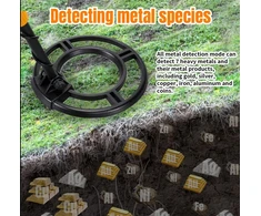 Metalo detektorius, monetų paieškos detektorius, lobių paieškos detektorius, didelis Pro detektorius, monetų ieškiklis, metalo ieškiklis, lobio ieškiklis