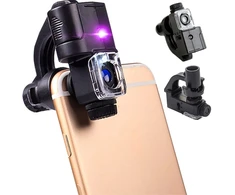 Mikroskopas telefonui, 90x, išmaniojo telefono mikroskopas, telefono kameros mikroskopas, priedas telefonui su mikroskopu