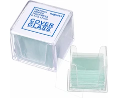 Mikroskopo dengiamieji stikleliai 20x20 mm, 100 vnt. rinkinys, laboratoriniam ir medicininiam naudojimui, mikroskopo dengiamasis stiklelis, dengiamasis stiklelis mikroskopui, mikroskopo stikleliai, dengimo stikleliai
