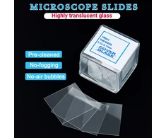 Mikroskopo dengiamieji stikleliai 20x20 mm, 100 vnt. rinkinys, laboratoriniam ir medicininiam naudojimui, mikroskopo dengiamasis stiklelis, dengiamasis stiklelis mikroskopui, mikroskopo stikleliai, dengimo stikleliai