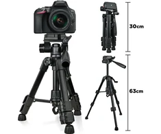 Mini fotoaparato trikojis 31–63 cm, reguliuojamas mini trikojis, mažas fotoaparato stovas