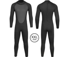 Nardymo ir banglenčių kostiumas 75–80 kg (XXL) dydis, pilno kūno hidrokostiumas, pilnas nardymo kostiumas