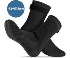 Neopreninės nardymo kojinės 42–43,5 mm, neslystančios neopreninės vandens kojinės, neopreniniai nardymo batukai