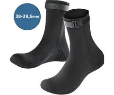 Neopreno nardymo kojinės 38–39,5 mm, neslystančios nardymo kojinės, neopreno vandens kojinės, neopreno batai nardymui