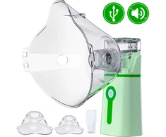 Nešiojamas tinklelinis inhaliatorius–nebulizatorius, medicininis nebulizatorius, nešiojamas inhaliatorius, tinklelinis inhaliatorius, tinklelinis medicininis inhaliatorius