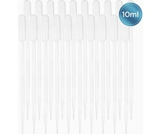 Pipetė, 20 vnt. rinkinys, 10 ml, 300 mm, laboratoriniai įrankiai, pipetės rinkinys, dozavimo pipetė, lašelinė pipetė