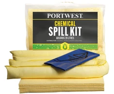 20 litrų chemikalus sugeriantis rinkinys Portwest SM90, Pw spalvos: Geltona