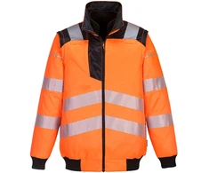 3 viename Pilot striukė Portwest PW302, Dydis: S, Pw spalvos: Oranžinis/Juodas