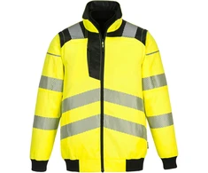 3 viename Pilot striukė Portwest PW302, Dydis: M, Pw spalvos: Geltona/Juodas
