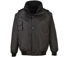 4 viename Bomber striukė Portwest F465, Dydis: S, Pw spalvos: Juodas