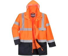 Unimet 5 viename dviejų spalvų striukė Portwest S766, Dydis: XXL, Pw spalvos: Geltona/Navy