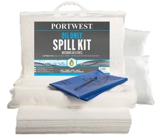 50 litrų išsiliejimo priemonių komplektas Portwest SM61, Pw spalvos: Baltas