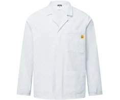 Antistatinis ESD PORTWEST AS18 laboratorinis chalatas, Dydis: L, Pw spalvos: Zoom Pilkas