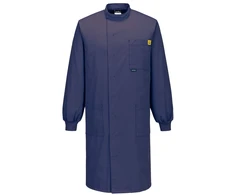 Antistatinis PORTWEST AS15 ESD chalatas, Dydis: M, Pw spalvos: Juodas