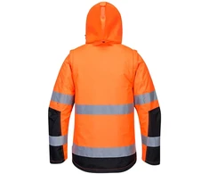 Aukščiausios kokybės PORTWEST C469 3 viename striukė, Dydis: XL, Pw spalvos: Geltona/Juodas