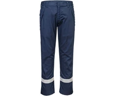 Cheminėms medžiagoms PORTWEST FR417 atsparios kelnės, Dydis: 46, Pw spalvos: Navy