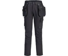 Darbo kelnės Portwest DX456, Dydis: 33, Pw spalvos: Juodas