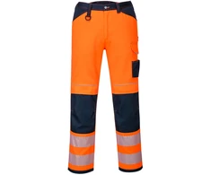 Darbo kelnės PORTWEST PW340, Dydis: 28, Pw spalvos: Oranžinis/Navy Short