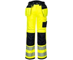 Darbo kelnes Portwest T501, Dydis: 32, Pw spalvos: Geltona/Juodas