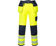 Darbo kelnes Portwest T501, Dydis: 38, Pw spalvos: Geltona/Navy