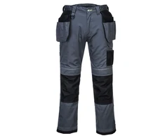 Darbo kelnės Portwest T602, Dydis: 28, Pw spalvos: Zoom Pilkas/Juodas