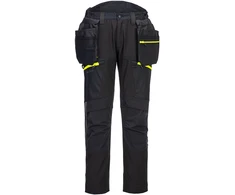 Darbo kelnės su nusegamomis kišenėmis Portwest DX450, Dydis: 34, Pw spalvos: Juodas
