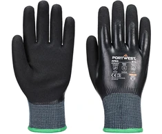 Darbo PORTWEST AP53 pirštinės nuo įpjovimo, Dydis: XXL, Pw spalvos: Juodas