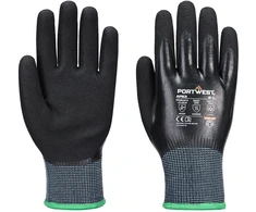 Darbo PORTWEST AP53 pirštinės nuo įpjovimo, Dydis: M, Pw spalvos: Juodas