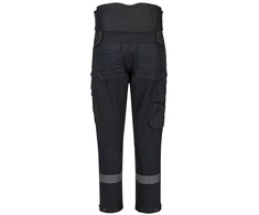 Darbo PORTWEST DX408 kelnės su nugaros pastiprinimu, Dydis: XXXL, Pw spalvos: Juodas