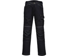 Darbo PORTWEST PW304 tamprios lengvo svorio kelnės, Dydis: 34, Pw spalvos: Juodas