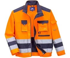 Darbo švarkas PORTWEST TX50, Dydis: L, Pw spalvos: Geltona/Navy
