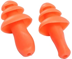 Daugkartinio panaudojimo TPR ausų kištukai (50 porų) Portwest EP10, Pw spalvos: Oranžinis