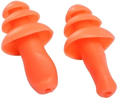 Daugkartinio panaudojimo TPR ausų kištukai (50 porų) Portwest EP10, Pw spalvos: Oranžinis