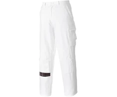 Dažytojo kelnės PORTWEST S817, Dydis: 4XL, Pw spalvos: Baltas