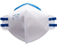 FFP2 sulankstomas respiratorius PORTWEST P250 nuo kietųjų dalelių, Pw spalvos: Baltas