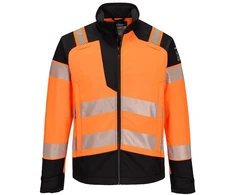 Gerai matoma PORTWEST FR718 Softshell striukė, Dydis: L, Pw spalvos: Geltona/Juodas