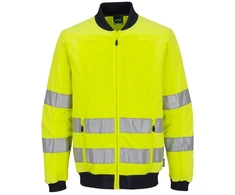 Gero matomumo atspari vandeniui PORTWEST T164 striukė , Dydis: 6XL, Pw spalvos: Geltona/Navy