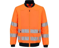 Gero matomumo atspari vandeniui PORTWEST T164 striukė , Dydis: XXXL, Pw spalvos: Oranžinis/Navy