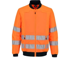 Gero matomumo atspari vandeniui PORTWEST T164 striukė , Dydis: M, Pw spalvos: Oranžinis/Navy
