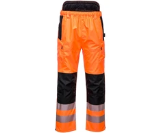 Gero matomumo darbo kelnės PORTWEST PW342, Dydis: M, Pw spalvos: Oranžinis/Juodas