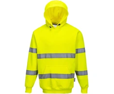 Gero matomumo džemperis su gobtuvu PORTWEST B304, Dydis: XL, Pw spalvos: Geltona