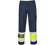 Gero matomumo kelnės Portwest MV26, Dydis: XXL, Pw spalvos: Geltona/Navy Tall